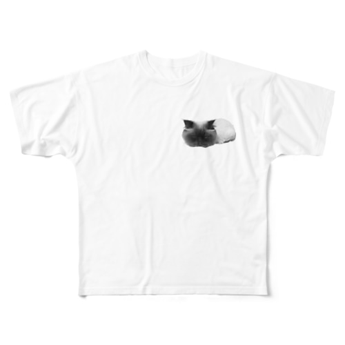 ネムネムテンチョにゃん All-Over Print T-Shirt