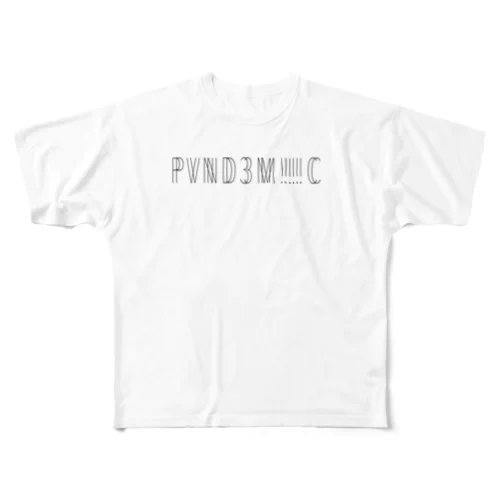 standard logo series - PVND3M!!!C All-Over Print T-Shirt