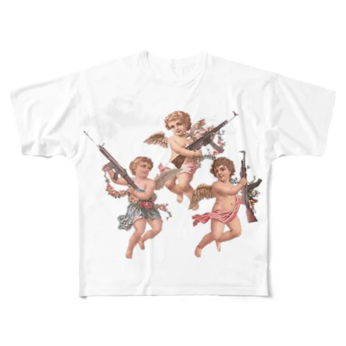 Angel T All-Over Print T-Shirt