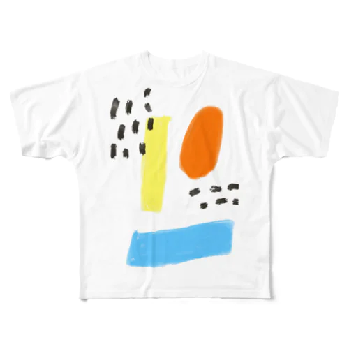 Sun / Water All-Over Print T-Shirt