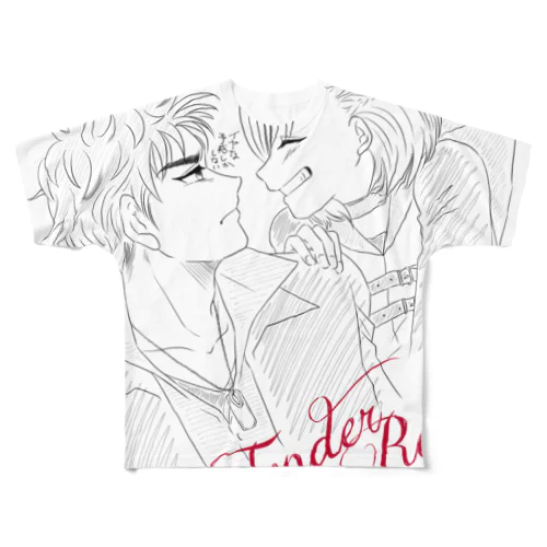 いやな予感しかしない　フルプリントＴシャツ フルグラフィックTシャツ