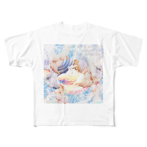 天使なお年頃 All-Over Print T-Shirt