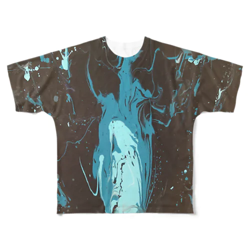 燃焼 All-Over Print T-Shirt