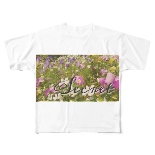 秘密の色 All-Over Print T-Shirt