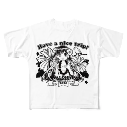 ALOHA All-Over Print T-Shirt
