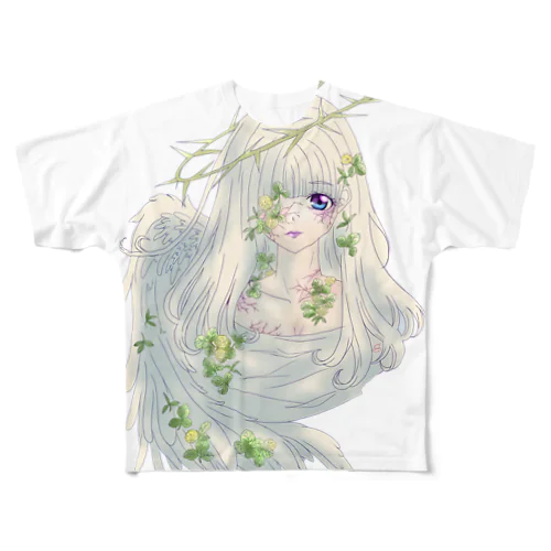 天使 All-Over Print T-Shirt