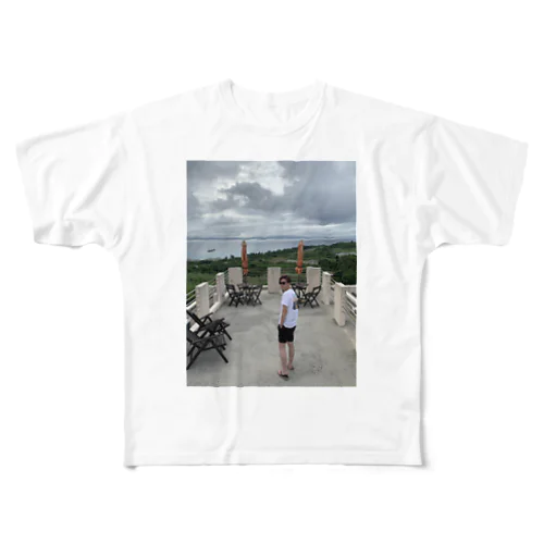 瀬底島！ All-Over Print T-Shirt