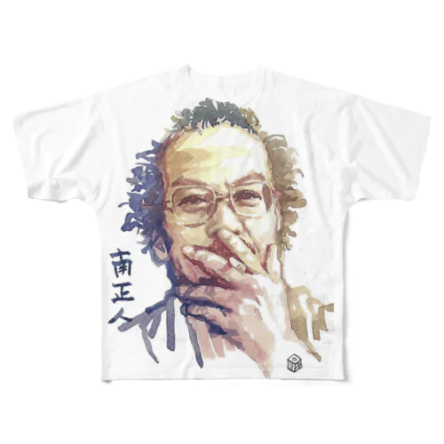 南正人オリジナルプリントTシャツ フルグラフィックTシャツ