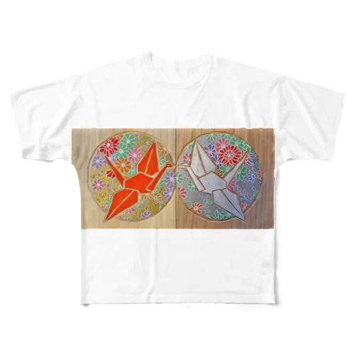 折鶴 All-Over Print T-Shirt