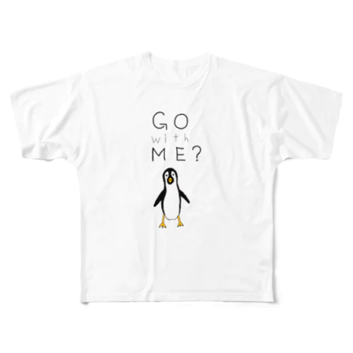 Go with Me? フルグラフィックTシャツ