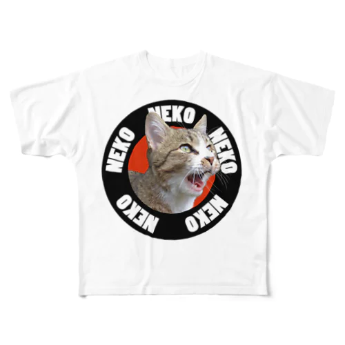 NEKO2 フルグラフィックTシャツ