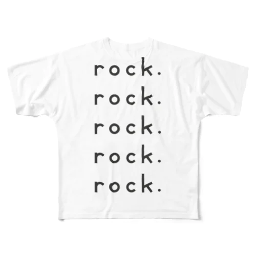 ５rock フルグラフィックTシャツ