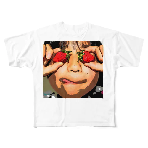 イチゴちゃんTシャツ All-Over Print T-Shirt