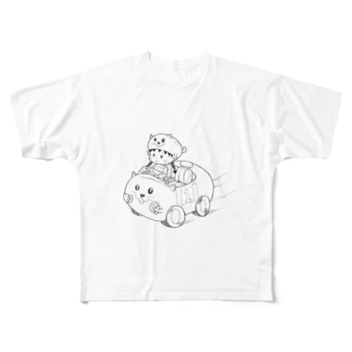 メロンちゃんカー All-Over Print T-Shirt