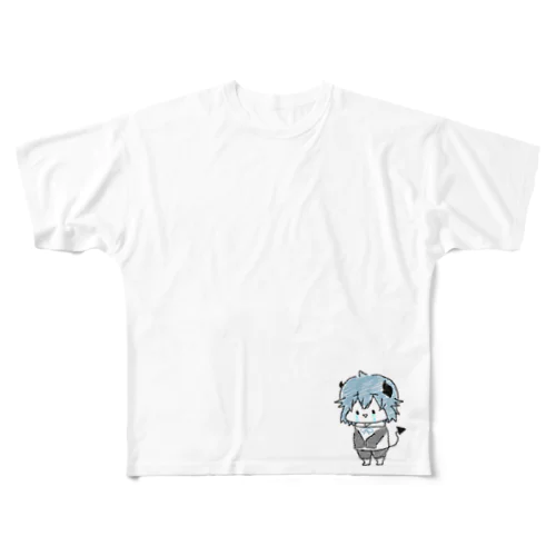 213号室のダリル君 All-Over Print T-Shirt