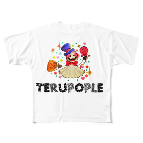 TERUPOPLE 풀그래픽 티셔츠