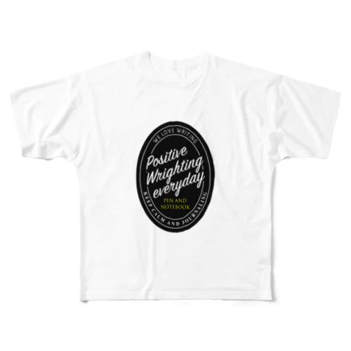 POSITIVE WRITING フルグラフィックTシャツ