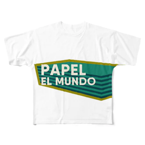 PAPEL フルグラフィックTシャツ