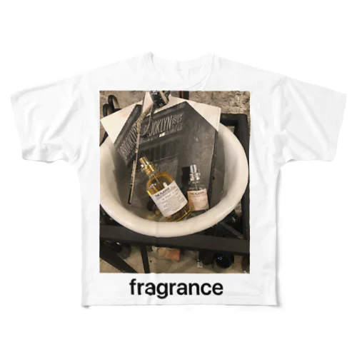 おしゃれfragrance All-Over Print T-Shirt