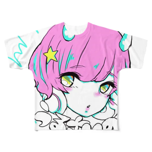 うるさいの！ フルグラフィックTシャツ