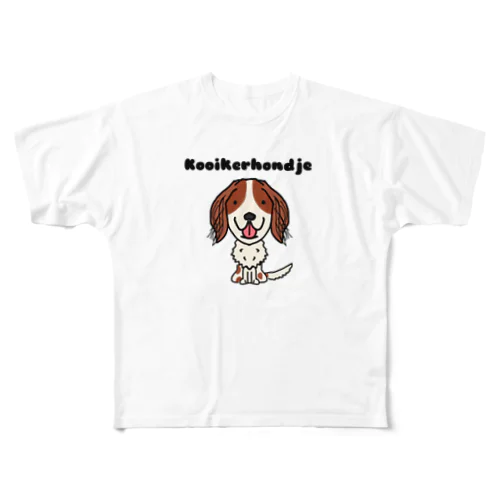 KOIKERUくん フルグラフィックTシャツ