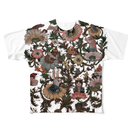 floral alchemy All-Over Print T-Shirt