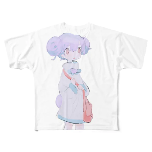 こぐま（おでかけ） All-Over Print T-Shirt