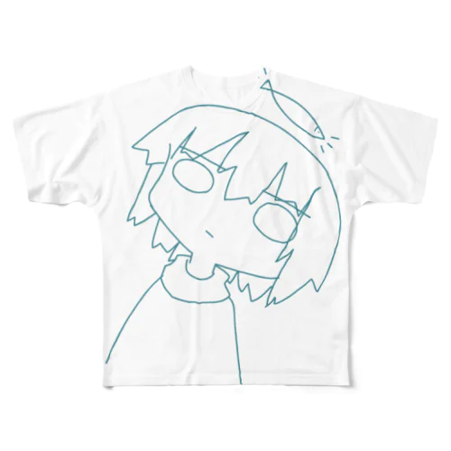 おさかな大活躍 All-Over Print T-Shirt