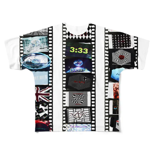 並行現実　カラー All-Over Print T-Shirt