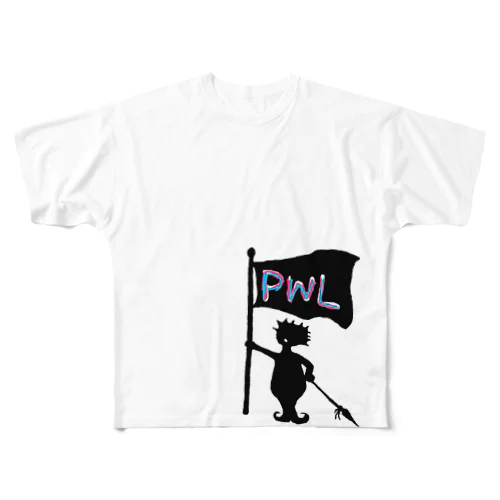 PWL FLAG フルグラフィックTシャツ