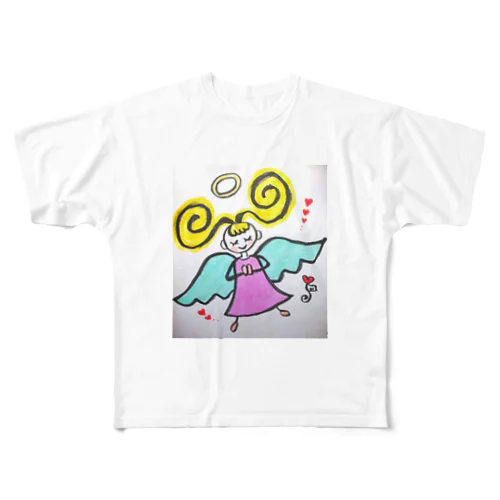 お願い天使ちゃん All-Over Print T-Shirt