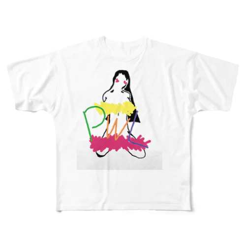 PWL nadesiko#1 フルグラフィックTシャツ