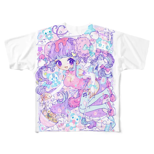 ちゃいな All-Over Print T-Shirt