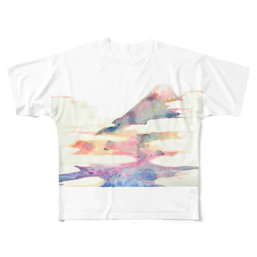 にじふじ All-Over Print T-Shirt