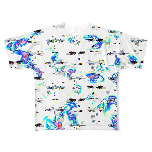 アンチ顔認識 All-Over Print T-Shirt