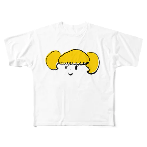 房州まりんちゃん All-Over Print T-Shirt