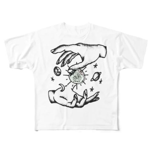 アーリー🌿 フルグラフィックTシャツ