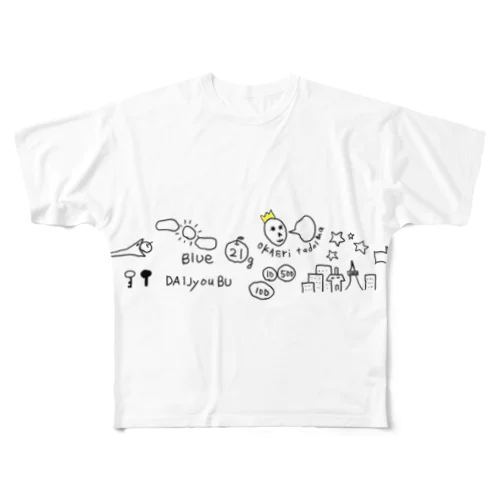 ラクガキ All-Over Print T-Shirt