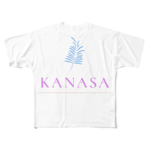 KANASAオリジナルTシャツ フルグラフィックTシャツ