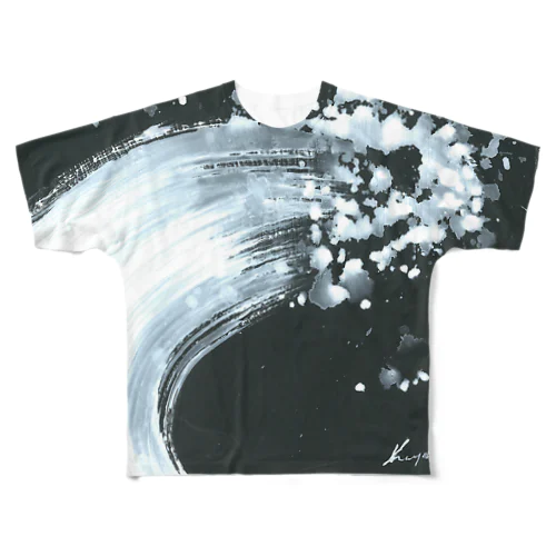 Wave-001 All-Over Print T-Shirt