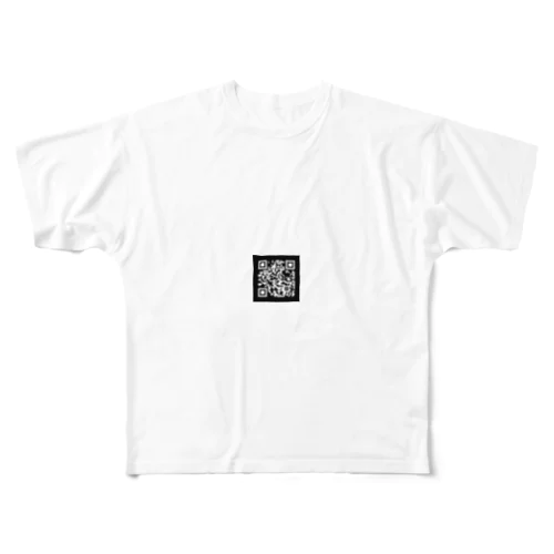 気になるQRコード All-Over Print T-Shirt