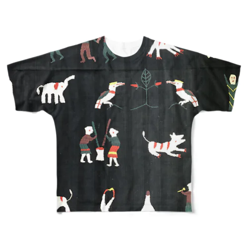 World fabric 11 All-Over Print T-Shirt