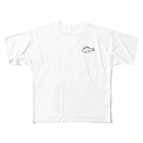 マグロ All-Over Print T-Shirt