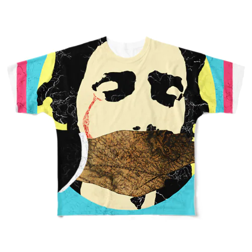 mask All-Over Print T-Shirt