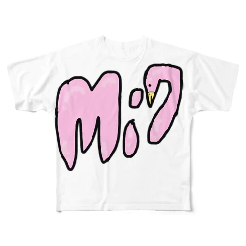 みそ応援Mi7 フルグラフィックTシャツ