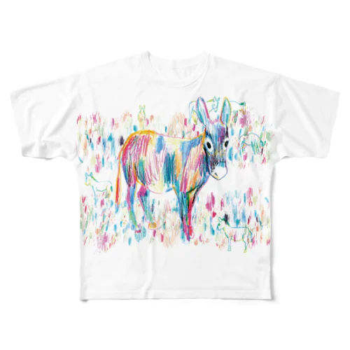 ドンキー All-Over Print T-Shirt