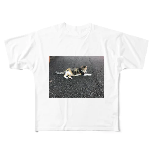 猫ティー！ All-Over Print T-Shirt