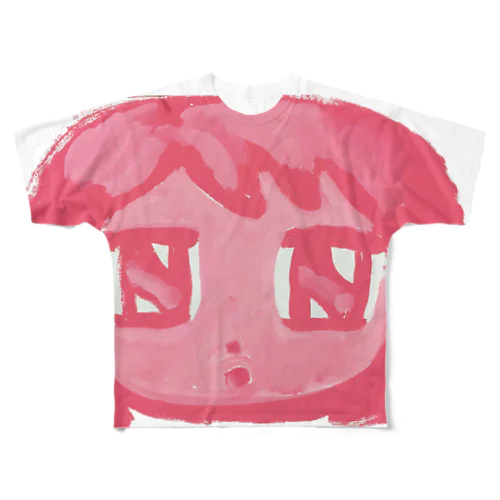 ピンクの憂鬱 All-Over Print T-Shirt