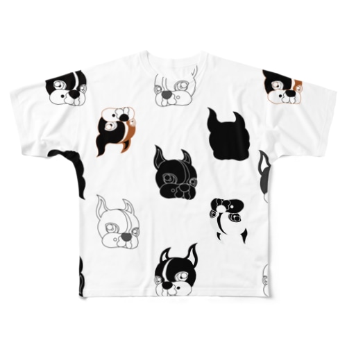 ボステリセブンくんいっぱい All-Over Print T-Shirt