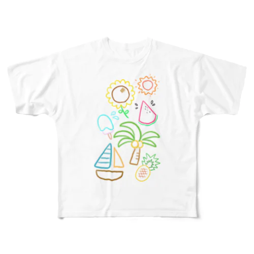 ⭐︎Summer⭐︎ All-Over Print T-Shirt